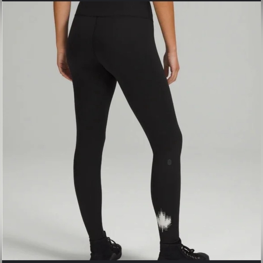 Lululemon Wunder Under High-Rise Tight 25" *Luxtreme Black Olympic Size 2